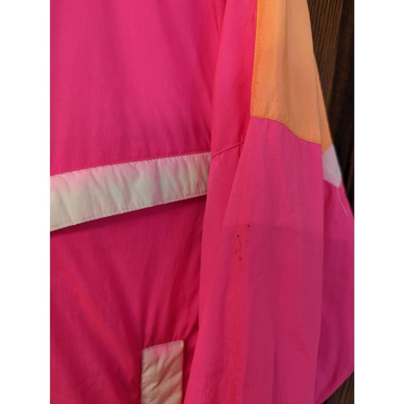 1990's Neon Jacket CB Sports Windbreaker Jacket -Women's Medium - Picture 12 of 12